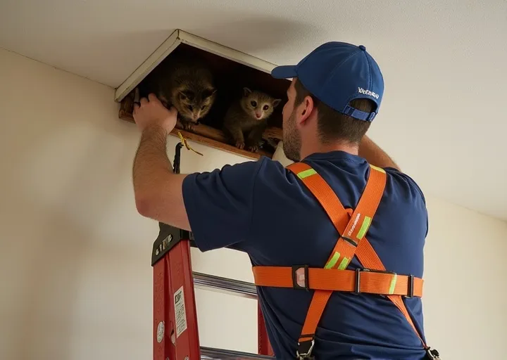 Safe Roof Cavity Access Clear Island Waters
